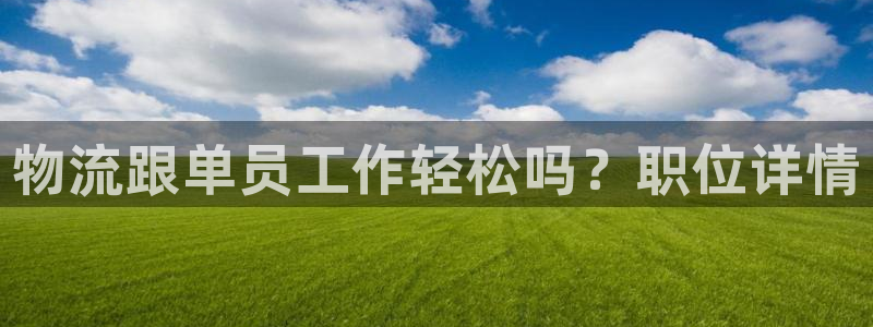 28圈登录网：物流跟单员工作轻松吗？