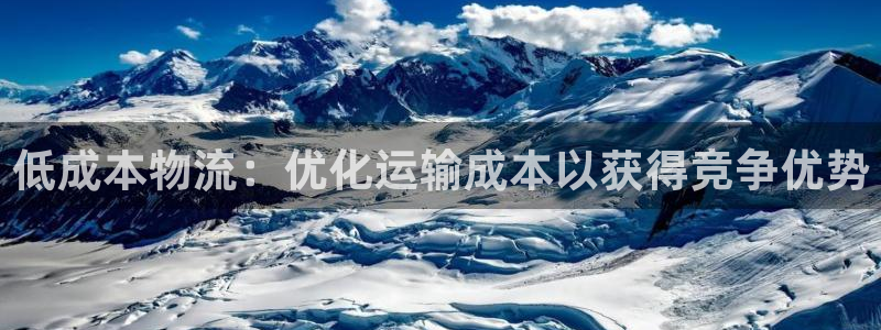 28圈注册教程：低成本物流：优化运输