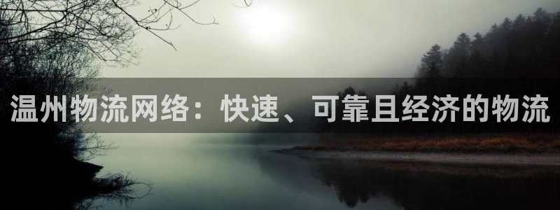 28圈正规吗?：温州物流网络：快速、