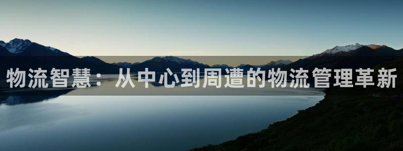 28圈登录网：物流智慧：从中心到周遭的物流管理革新