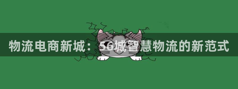 28圈预测：物流电商新城：56城智慧物流的新范式